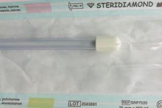 Uterustupfer für das sterile Einführen in die Gebärmutter